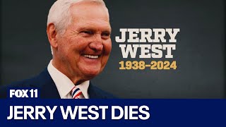 NBA icon Jerry West dies at 86 [upl. by Tamanaha]