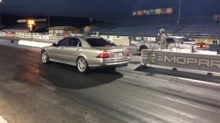 Mercedes S65AMG VS Hellcat 14 mile [upl. by Friedrich]