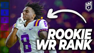 2024 Dynasty ROOKIE WR Rankings  Tiers ELITE CLASS  Dynasty Fantasy Football 2024 [upl. by Josh743]