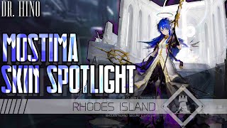 ARKNIGHTS SKIN SPOTLIGHT MOSTIMA [upl. by Anglo]