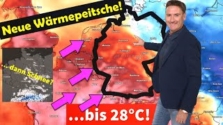 Radikaler Wetterwechsel Zwischen 28 °C und erstem Wintereinbruch Wo ist Schnee in Sicht [upl. by Madella]