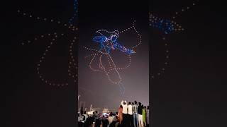 Drone Show Kota Rajasthan 2024 short photography droneshow droneshowkota dusheramelakota [upl. by Annoyt]