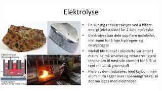 Naturfag  Elektrolyse og galvanisk element [upl. by Prendergast]