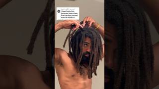 Separating my Locs freeformlocs locs freeformdreads [upl. by Atekihs]