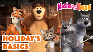 Masha and the Bear 2023 🏠 Holidays basics 🎄 Best episodes cartoon collection 🎬 [upl. by Trilbee]