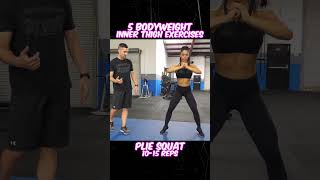 5 Inner Thigh exercises you can do with Bodyweight shorts [upl. by Lipcombe]