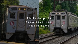 Philadelphia Area Live Rail Radio feed SEPTA Amtrak 628 [upl. by Repsaj932]