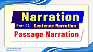 Sentence Narration [upl. by Anerbes]