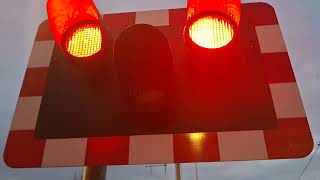 antrim station level crossing co antrim 61124 [upl. by Lewie314]