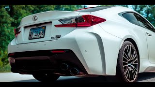 Lexus RCF V8 Invidia Q300 Exhaust Revving and Drive by [upl. by Zoller]