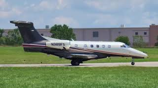 2022 Embraer EMB505 Phenom 300E Taxi amp Takeoff From New Century AirCenter JCIKIXD  N389FX [upl. by Alehcim]