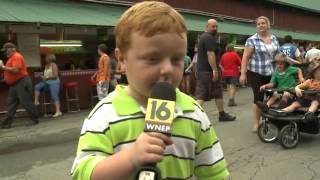 quotApparentlyquot This Kid is Awesome Steals the Show During Interview [upl. by Bil]