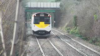 230008 1036 BidstonWrexham General depart Shotton 09122023 [upl. by Cally]