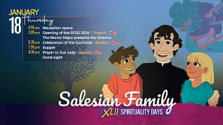 18 JANUARY 2024  AFTERNOON  SALESIAN FAMILY SPIRITUALITY DAYS 2024 [upl. by Straub]