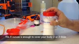 How to make 25 Benzyl Benzoate lotion to cure scabies [upl. by Samson]