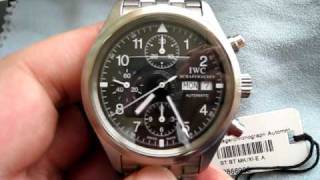 IWC 3706 FliegerChronograph Testing [upl. by Trevorr321]