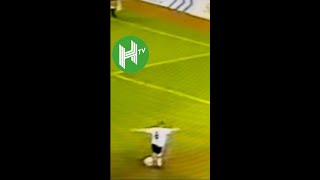 Best penalty ever scored Gazza scores with a rabona 😳 Shorts [upl. by Yromas]