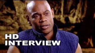 Riddick Bokeem Woodbine quotMossquot On Set Interview  ScreenSlam [upl. by Danieu]