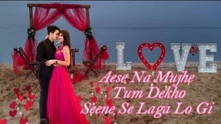 Aise Na Mujhe Tum Dekho hfmuskancreations ritsbadiani ishaankhan romanticsong viral foryou [upl. by Minni]