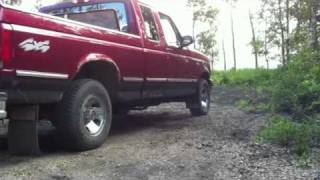 1995 f150 58 FLOWMASTER SUPER 44 NO CAT [upl. by Decca]