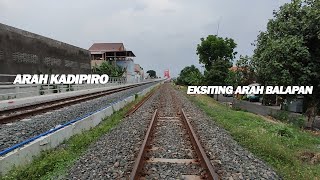 Eksiting Baru Jalur Ganda Rel Layang Segera Dibuat  Update Jalur Ganda Solo Semarang [upl. by Maida654]