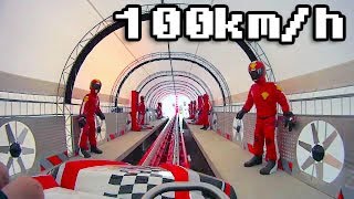 Energylandia  F1 MOYA Formula 1 RollerCoaster  100kmh  ZATOR  FullHD POV Poland [upl. by Amilah]