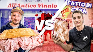 IO VS ANTICO VINAIO  Focaccia Toscana farcita Crimine [upl. by Antons]