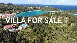 Villa for sale  Villa Panorama in Lakka Paxos [upl. by Rodmun]