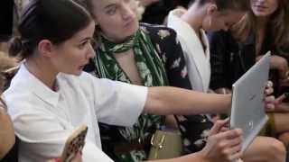 Lenovo at Toni Maticevskis Runway at Fashion Week Australia 2015 [upl. by Llevra]