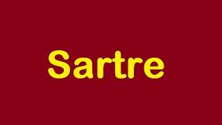 Existencialismo de Sartre [upl. by Lerrej]