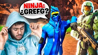 FORTNITE ME TROLEA CON NINJA ANTES DE SACAR MI SKIN  TheGrefg [upl. by Leland261]