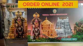 Order Tirumala Tirupati Calendar and Diary 2021 Online [upl. by Netsryk]