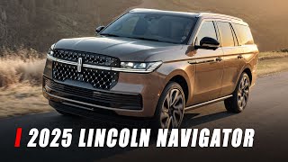 2025 Lincoln Navigator Debuts With Sleeker Styling And New 48Inch Display [upl. by Royal250]