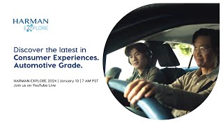 HARMAN EXPLORE 2024 YOUTUBE LIVE  AUTOMOTIVE [upl. by Mok]