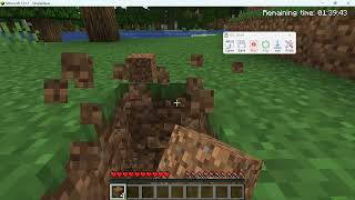 Simple TinyTask autoclicker tutorial with Minecraft [upl. by Adihahs653]