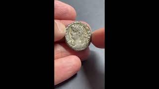 NERO RPC 5309 Date 6768 AD Billon Silver Tetradrachm Alexandria Egypt Hera Argeia [upl. by Macswan]