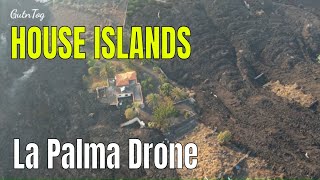 La Palma Drone House Islands blocked by lava from all sides 1710 [upl. by Ponce]