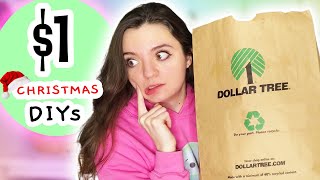 Dollar Tree DIY Christmas Edition  Collab w VisualMind [upl. by Fesoy]