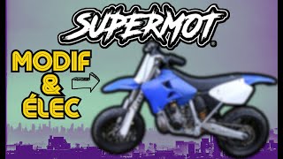 RÉGULATEUR DE TENSION ⚡  MODIFs 250 WR SUPERMOT [upl. by Caia]