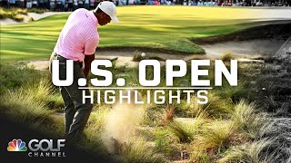 2024 US Open Highlights Round 1s top shots out of trouble  Golf Channel [upl. by Woolcott]