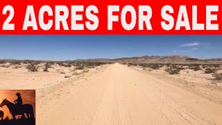 2 Acres For Sale Twentynine Palms CA [upl. by Strang]