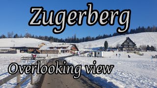 OVERLOOKING ZUGERBERG SWITZERLAND 4K [upl. by Ahcim932]