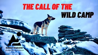 Winter Wild Camping  Dartmoor Snow Camp  Antarctic Sledge Dogs [upl. by Assenab960]