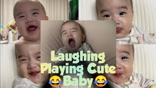 Laughing And Funny Babies  Cuteness laugh Toddler meme hysterically [upl. by Ahsaret304]