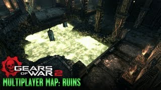 Gears of War 2  Multiplayer Maps and Weapons  Ruins [upl. by Christoforo]