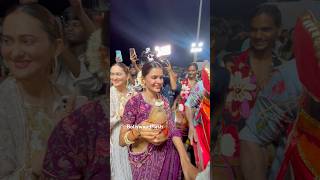 Priyanka Chahar Choudhary and Abhishek Kumar Ganpati Visarjan Dance priyankachaharchoudhary [upl. by Tsirhc]