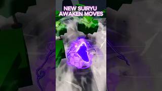 NEW SUIRYU AWAKEN MOVES IN THE STRONGEST BATTLEGRO roblox anime [upl. by Eatnwahs]