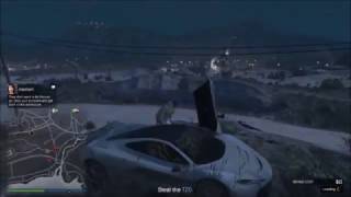 GTA online  Vehicle Cargo steal mission  using a Turreted Limo [upl. by Huntlee]