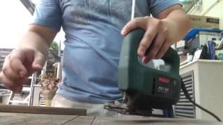 BOSCH PST54  blade installation [upl. by Dammahum]