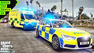 GTA 5 Mods Lspdfr British Patrol GTA 5 LSPDFR MODS ROLEPLAY [upl. by Auqinihs620]